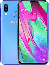 
                    
                    Samsung Galaxy A40
                 specifications