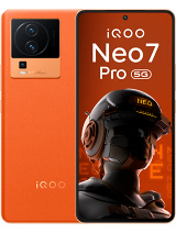 
                    
                    vivo iQOO Neo 7 Pro
                 specifications