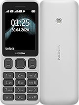 
                    
                    Nokia 125
                 specifications